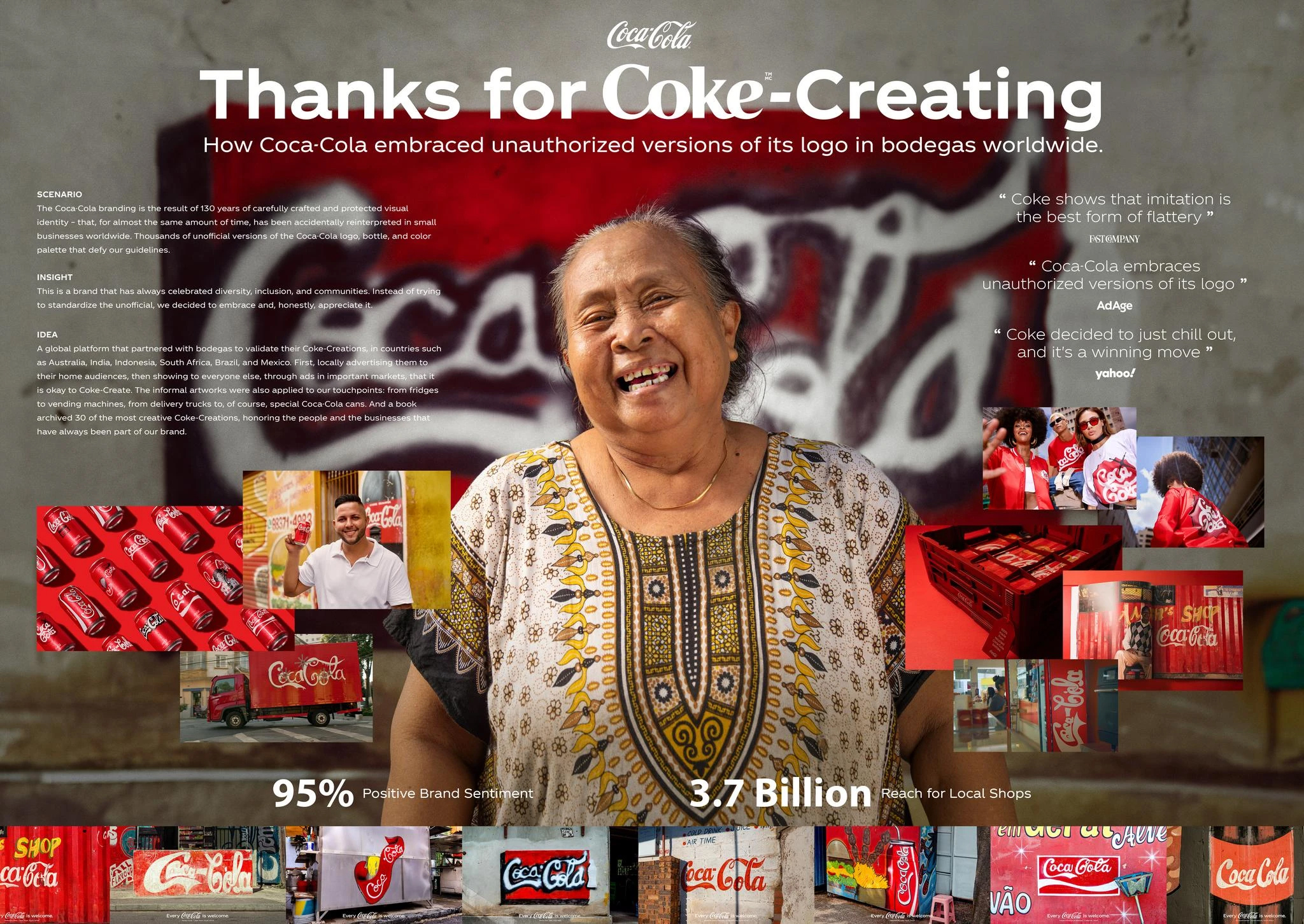 coca cola thanks for coke creating vml new york cannes lions