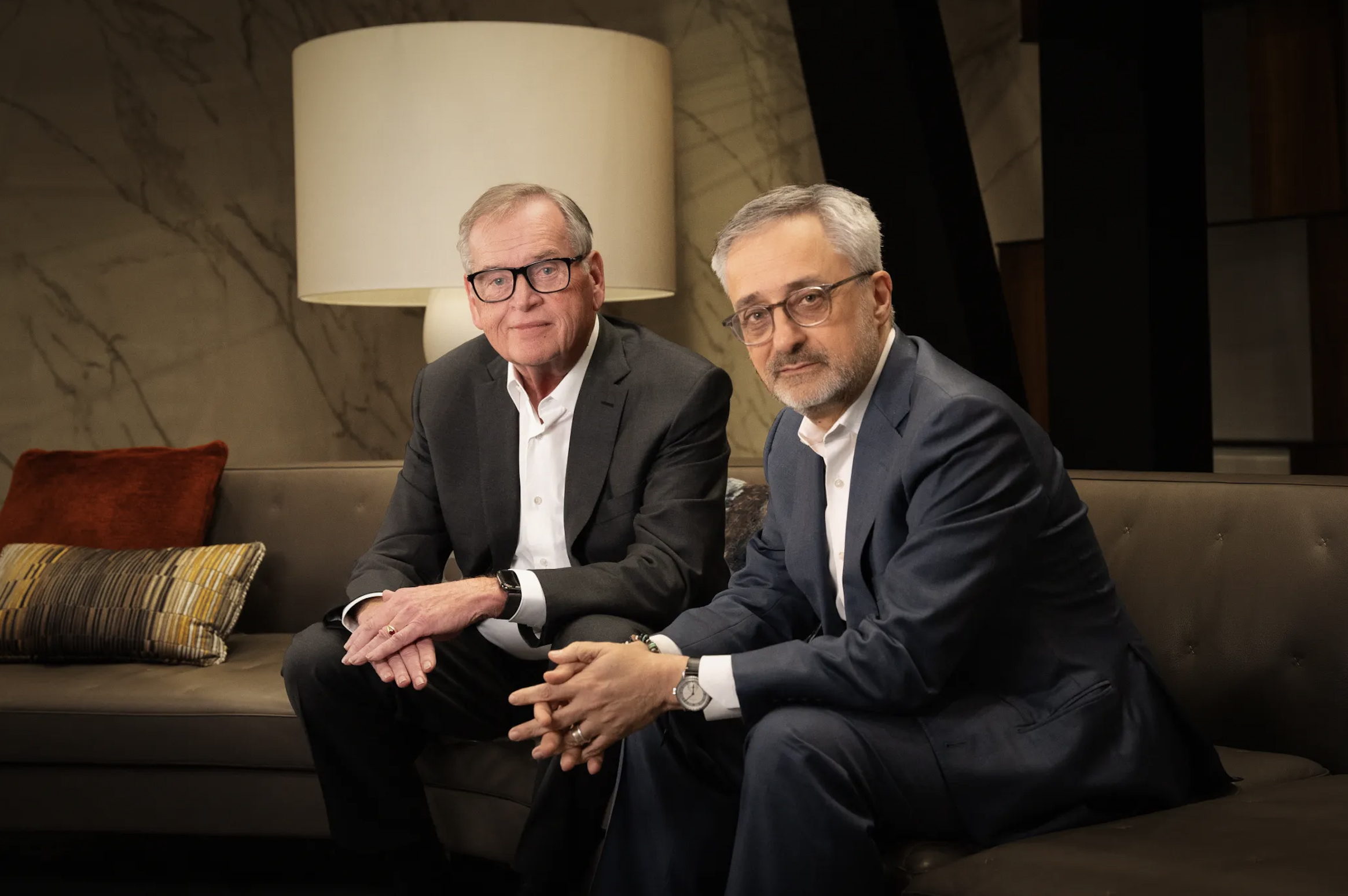 John Wren Omnicom and Phillippe Krakowsky Interpublic Grouo